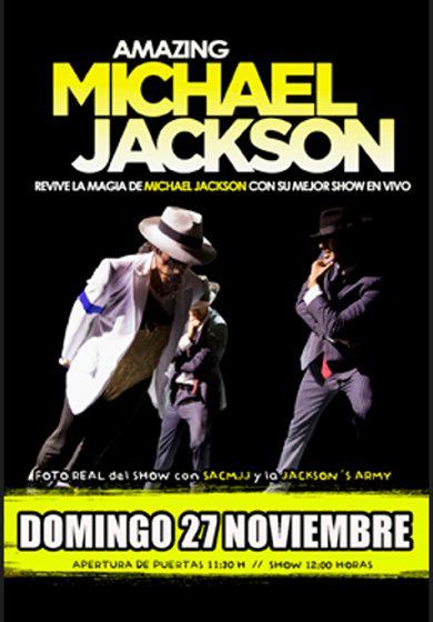Rock en família: Amazing Michael Jackson → Teatre Poliorama