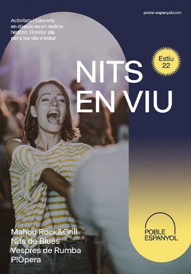 Nits de Blues → Poble Espanyol