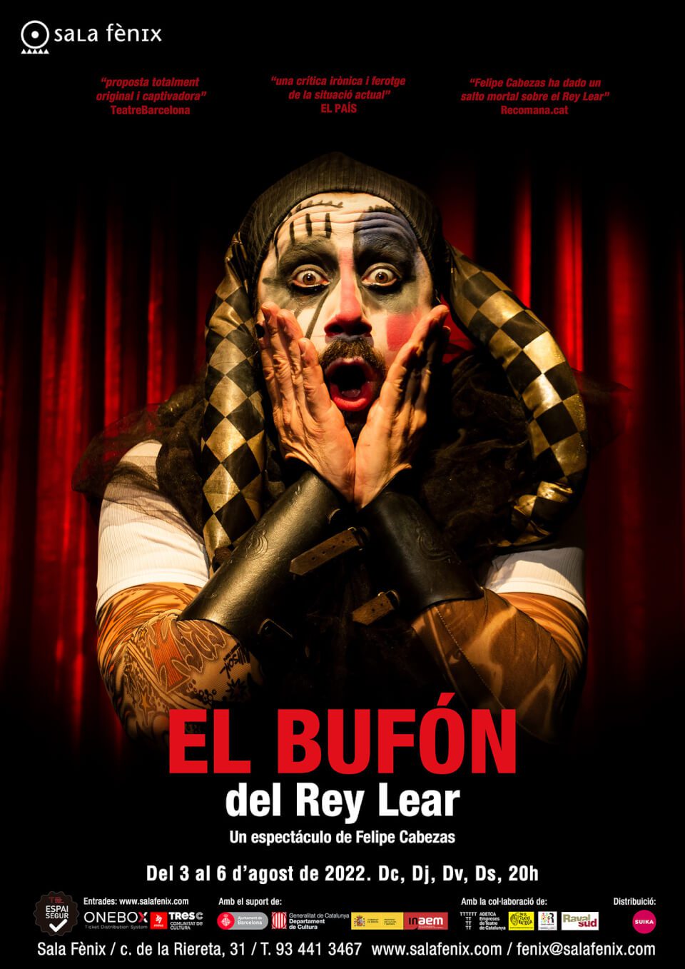 El Bufón del Rey Lear → Sala Fènix