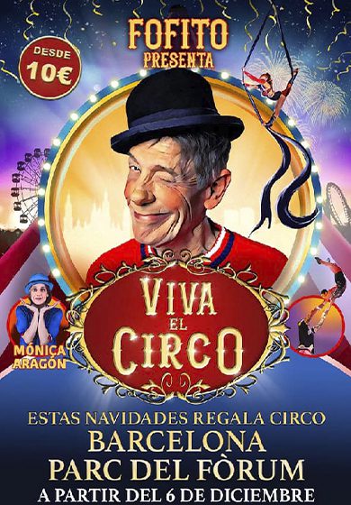 Fofito: Viva el circo → Parc del Fòrum