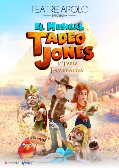 Tadeo Jones. La tabla esmeralda. El musical