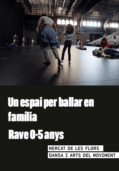 Rave 0-5 anys, un espai per ballar en família