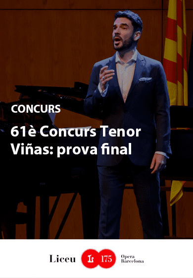 61è Concurs Tenor Viñas: prova final