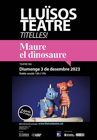Maure el dinosaure → Lluïsos Teatre