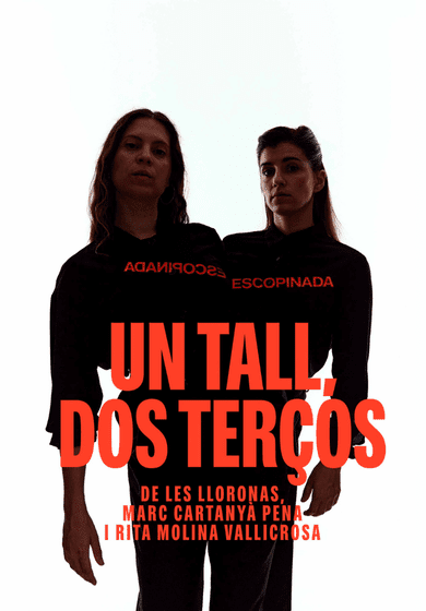 Un tall, dos terços → Sala Beckett