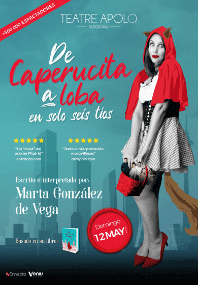 De Caperucita a loba en solo seis tíos