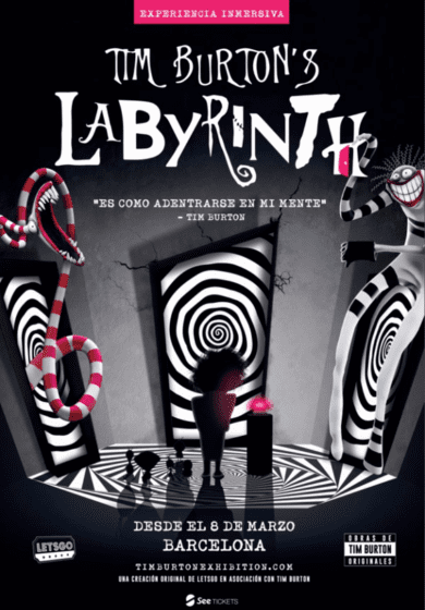 Tim Burton’s Labyrinth → Palau Victoria Eugenia