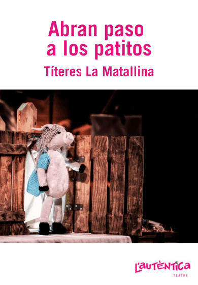 Abran paso a los patitos