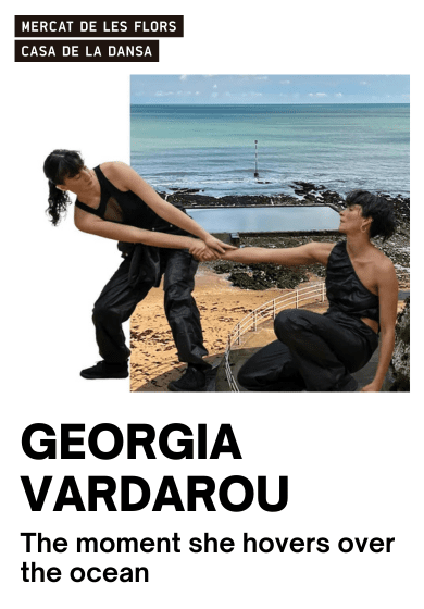 Georgia Vardarou: The moment she hovers over the ocean