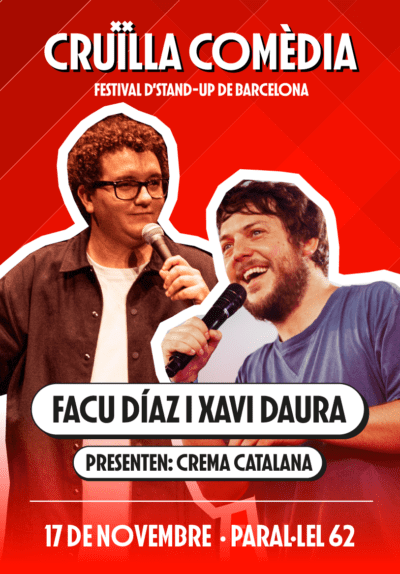 Facu Díaz i Xavi Daura presenten ‘Crema Catalana’