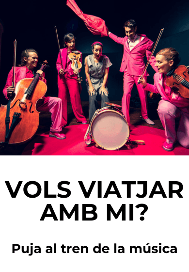 Vols viatjar amb mi?