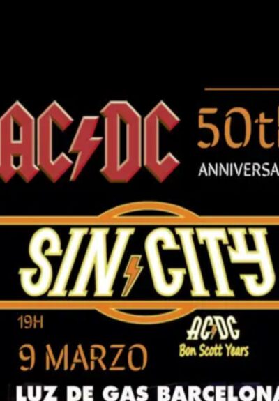Sin City: Homenatge a AC/DC - 50 aniversari