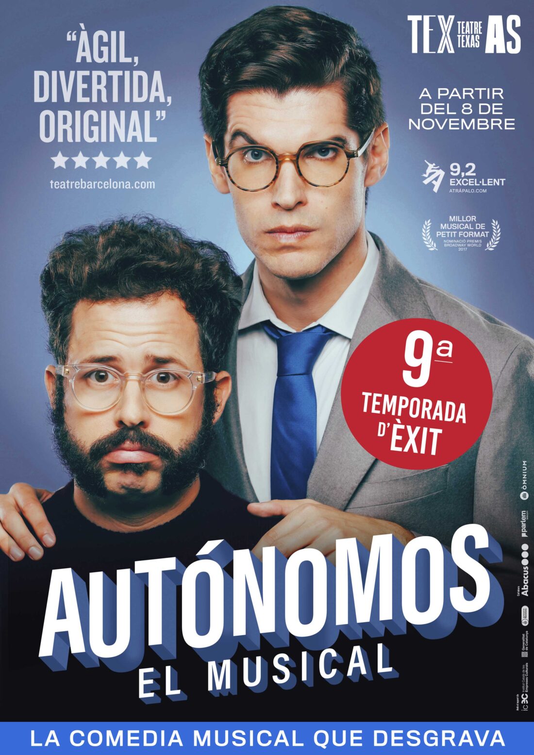 Autónomos, el musical → Espai Texas