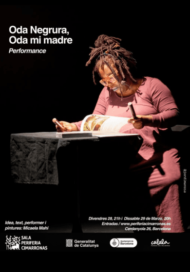 Oda Negrura, Oda mi madre