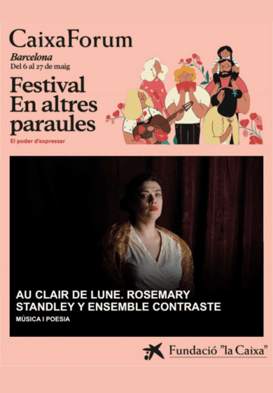 Au clair de lune. Rosemary Standley i Ensemble Contraste → CaixaForum