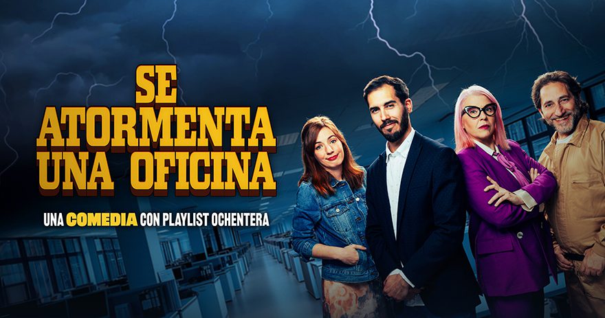 Se atormenta una oficina