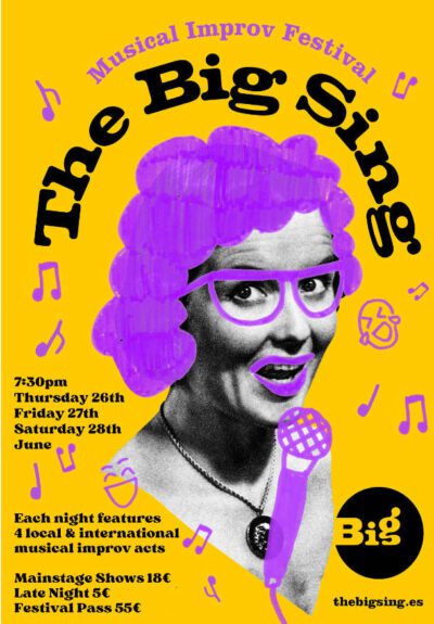 The Big sing Musical Improv Festival 2025