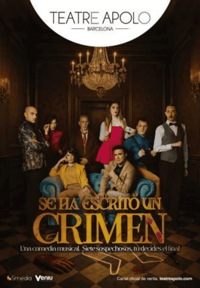 Se ha escrito un crimen. El musical → Teatre Apolo