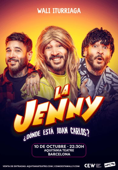 Wali Iturriaga: La Jenny, ¿Dónde está Juan Carlos? → Aquitània Teatre
