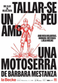 Tallar-se un peu amb una motoserra → Sala Beckett