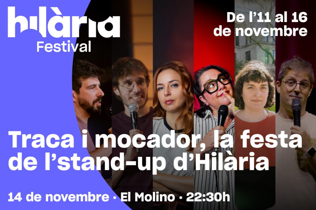Traca i mocador, la festa de l’stand-up d’Hilària