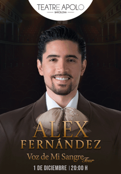 Alex Fernández: Voz en mi sangre → Teatre Apolo