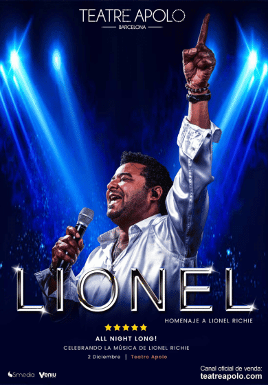 All night long: Tributo a Lionel Richie → Teatre Apolo