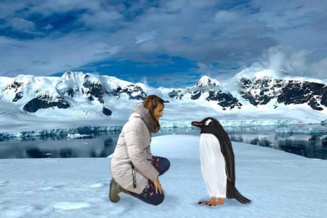 La pingüina viatgera