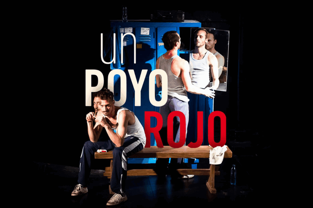 Un poyo rojo