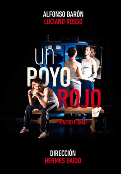 Un poyo rojo