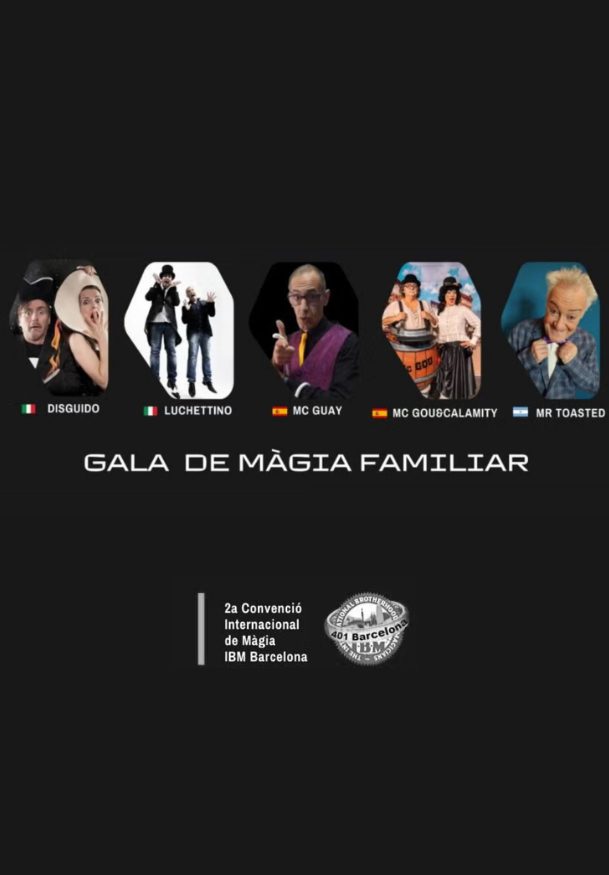 Gala familiar de magia