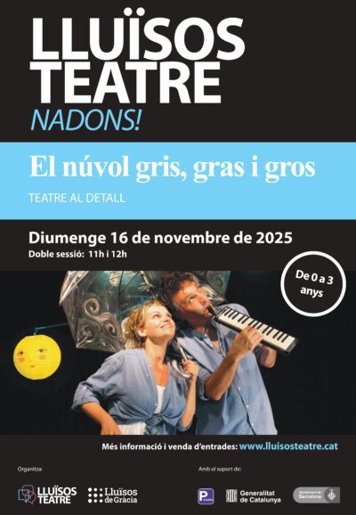 El núvol gris, gras i gros → Lluïsos Teatre