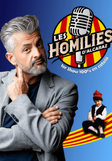Raül Alcaraz: Les Homilies d’Alcaraz → Aquitània Teatre