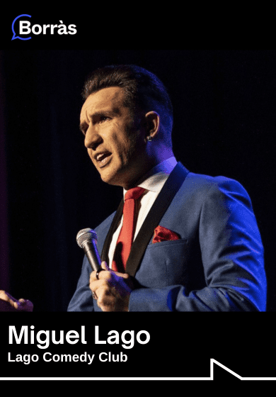 Miguel Lago: Lago Comedy Club → Teatre Borràs