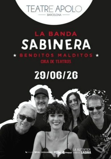 La Banda Sabinera: Malditos benditos → Teatre Apolo