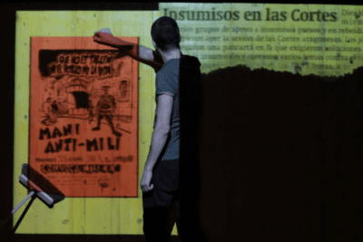 'Mili KK' vuelve a escena para rescatar la lucha que derribó la “mili”