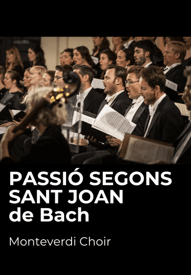 Passió segons Sant Joan de Bach → Palau de la Música Catalana