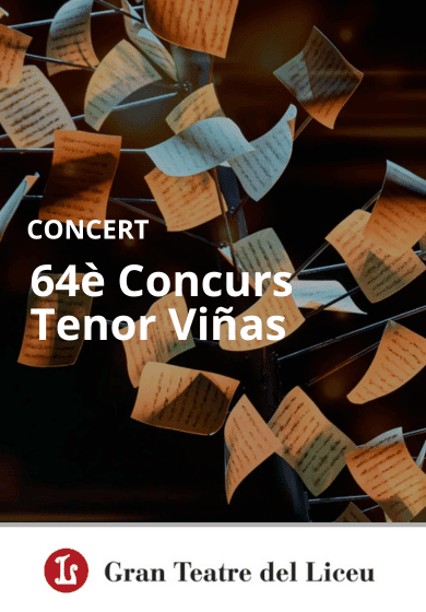 64è Concurs Tenor Viñas  → Gran Teatre del Liceu