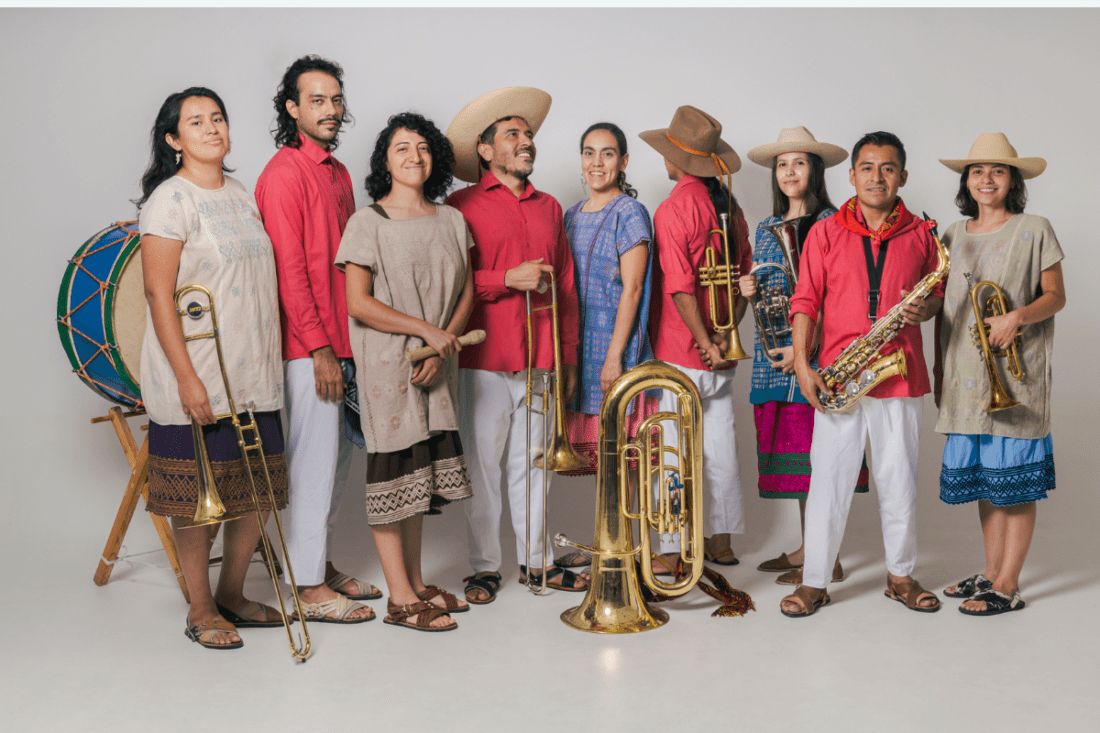 La banda Mixanteña de Santa Cecilia