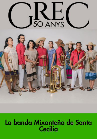 La banda Mixanteña de Santa Cecilia