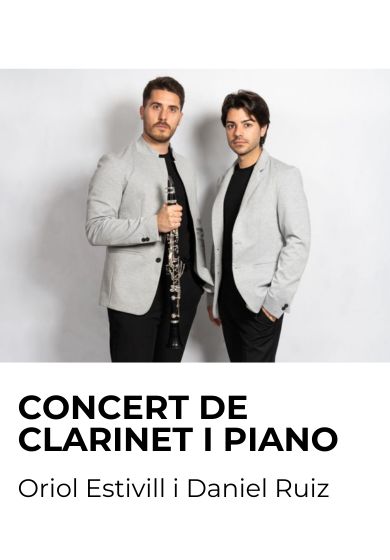 Oriol Estivill i Daniel Ruiz: Concert de clarinet i piano
