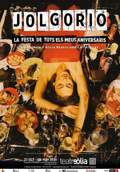 Jolgorio, la festa de tots els meus aniversaris → Teatre Eòlia
