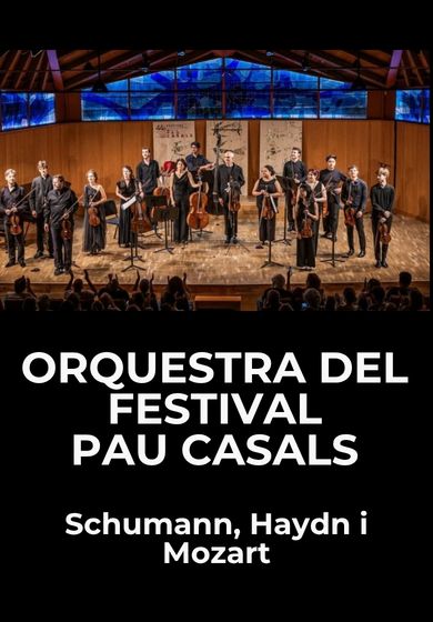 Orquestra del Festival Pau Casals: Schumann, Haydn i Mozart → Palau de la Música Catalana