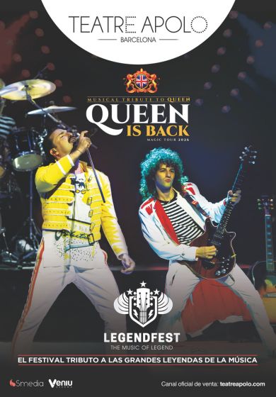 LegendFest: Queen is back → Teatre Apolo