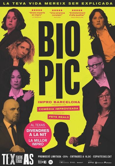 Impro Barcelona: Biopic → Espai Texas