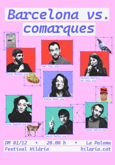 Barcelona vs. comarques