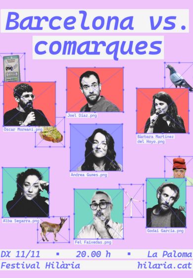 Barcelona vs. comarques