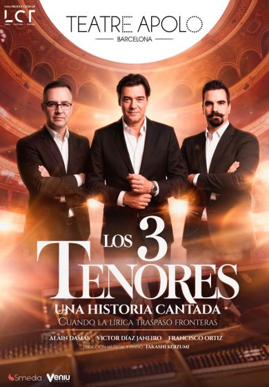 Los tres tenores, una historia cantada